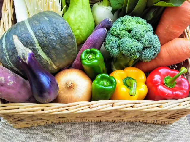 ビタミンが豊富な野菜のイメージ画像