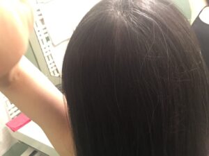 ar髪-アラカミ-［白髪用］利尻カラーシャンプー（ブラック）品質改良後2017レビュー：7回目